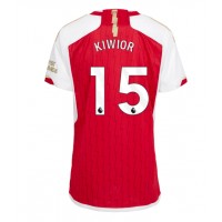 Arsenal Jakub Kiwior #15 Hemmatröja Dam 2023-24 Kortärmad